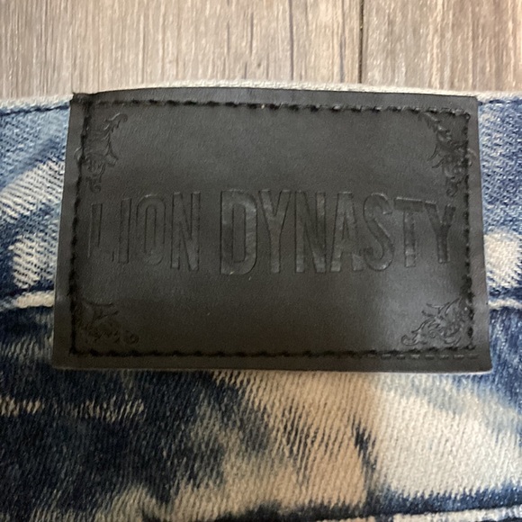 Moto Stone Washed Mens Jeans - Picture 8 of 9